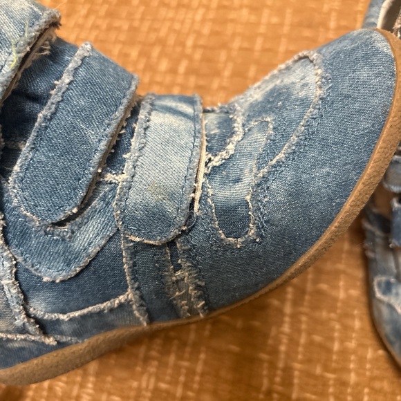 Steve Madden Denim Strap Sneakers - Picture 6 of 8